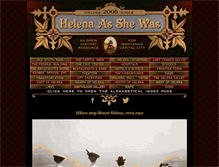 Tablet Screenshot of helenahistory.org